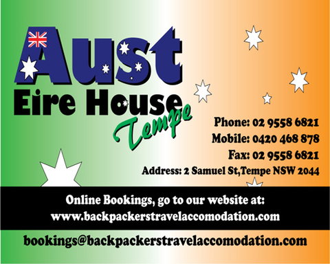Aust Eire House Tempe - Nambucca Heads Accommodation 0