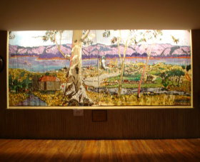 Adaminaby Memorial Hall Stage Curtain - Nambucca Heads Accommodation 0