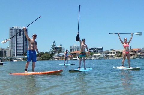 Stand Up Paddle Lesson - Nambucca Heads Accommodation 2