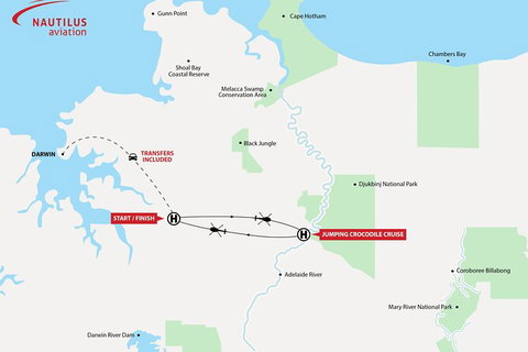 Adelaide River Jumping Crocodile Cruise With Roundtrip Helicopter From Darwin - Nambucca Heads Accommodation 3