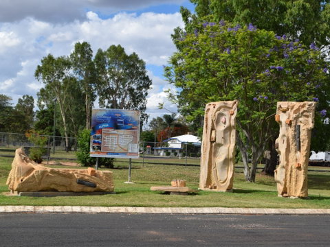 The Fossilised Forest Sculpture - Nambucca Heads Accommodation 0