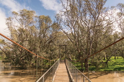 Lachlan River Swing Bridge - Nambucca Heads Accommodation 0