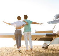 Romance Aircraft Flight  scenic tour  3 course lunch  beer tasting  hamper - Nambucca Heads Accommodation