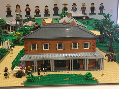 Rouse Hill House And Farm In Lego Bricks - Nambucca Heads Accommodation 0