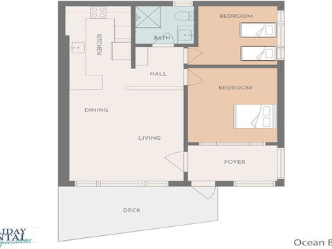 Ocean Blue Apartment Two Oceanfront Apartment - Nambucca Heads Accommodation 5
