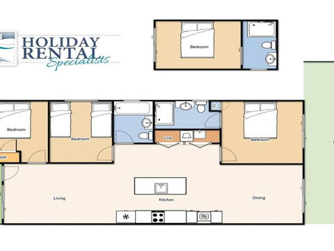 Shady Palms Modern Beach House With Studio - Nambucca Heads Accommodation 4