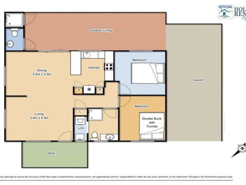 The Shabby Shell Fresh & Inviting - Nambucca Heads Accommodation 3