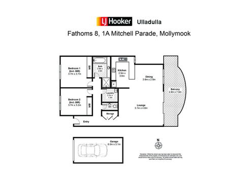 Fathoms 8 Mollymook - Nambucca Heads Accommodation 6
