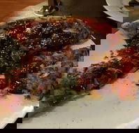 Old Stables Wood Fired Kitchen - Nambucca Heads Accommodation