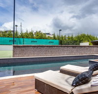 Kalina Retreat resort style tennis  pool - Nambucca Heads Accommodation