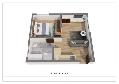 1 Bedroom Apt With Air-Conditioning In Plympton - Nambucca Heads Accommodation 3