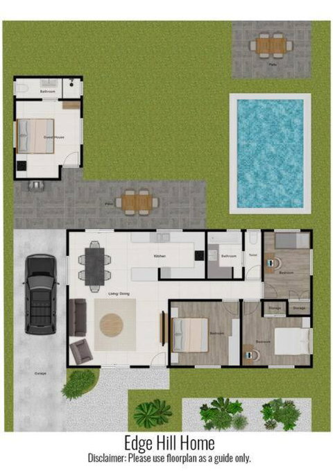 Edge Hill Serenity - Space, Privacy, Outdoors - Nambucca Heads Accommodation 1