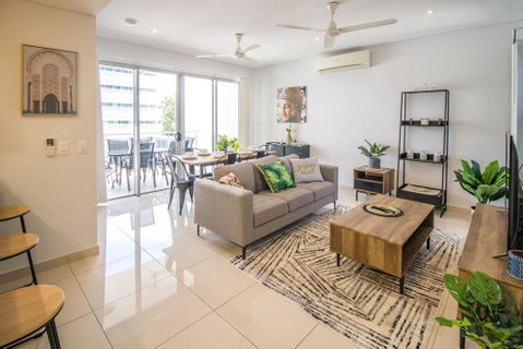 ZEN CENTRAL CBD - Affordable 3-Bdrm Apt In The Heart Of Darwin City - Nambucca Heads Accommodation 1