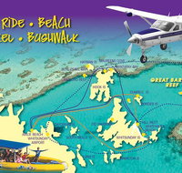 Scenic Flight - Great Barrier Reef Heart Reef Whitehaven Beach  Hill Inlet - Nambucca Heads Accommodation