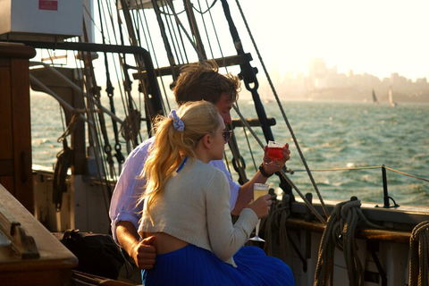 Sydney Harbour Tall Ship Wine & Canapes Evening Cruise - Nambucca Heads Accommodation 1